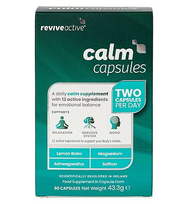 Click to view product details and reviews for Revive Active Calm Capsules 60s.