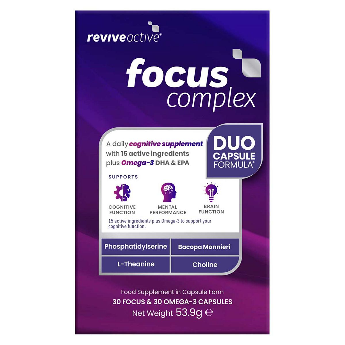 Revive Active Focus Complex Capsules 60S