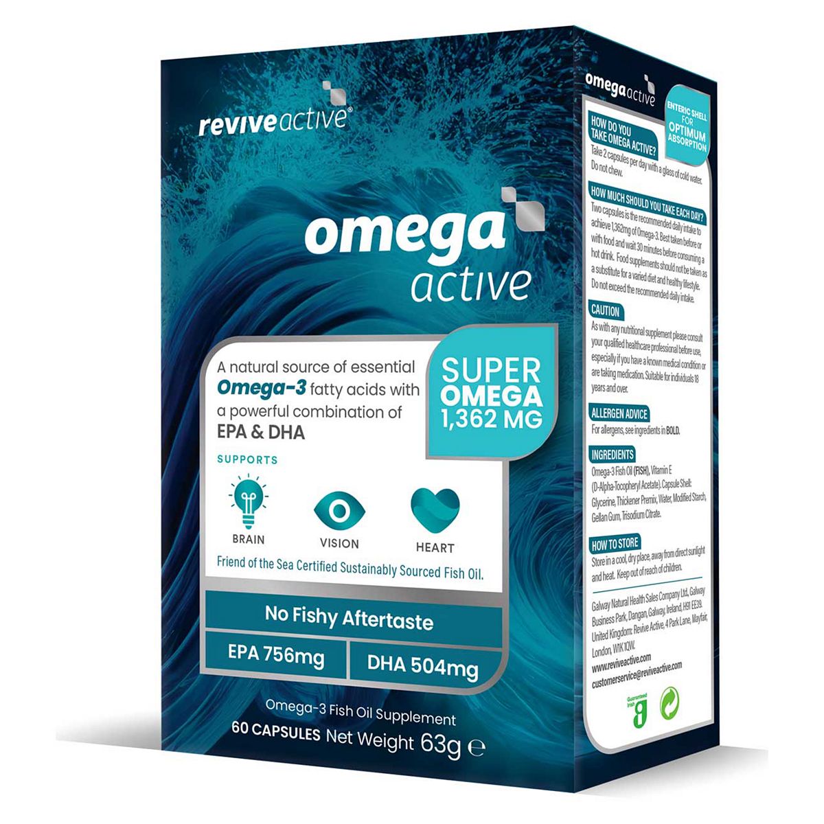 Revive Active Omega Active Capsules 60S