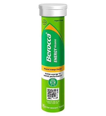 Berocca Mango & Acerola Effervescent Tablets 15S