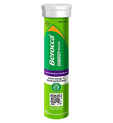 Berocca Blackcurrant Effervescent Tablets 15S