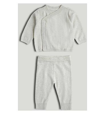 Knitted Top and Leggings Outfit Up to 7lbs