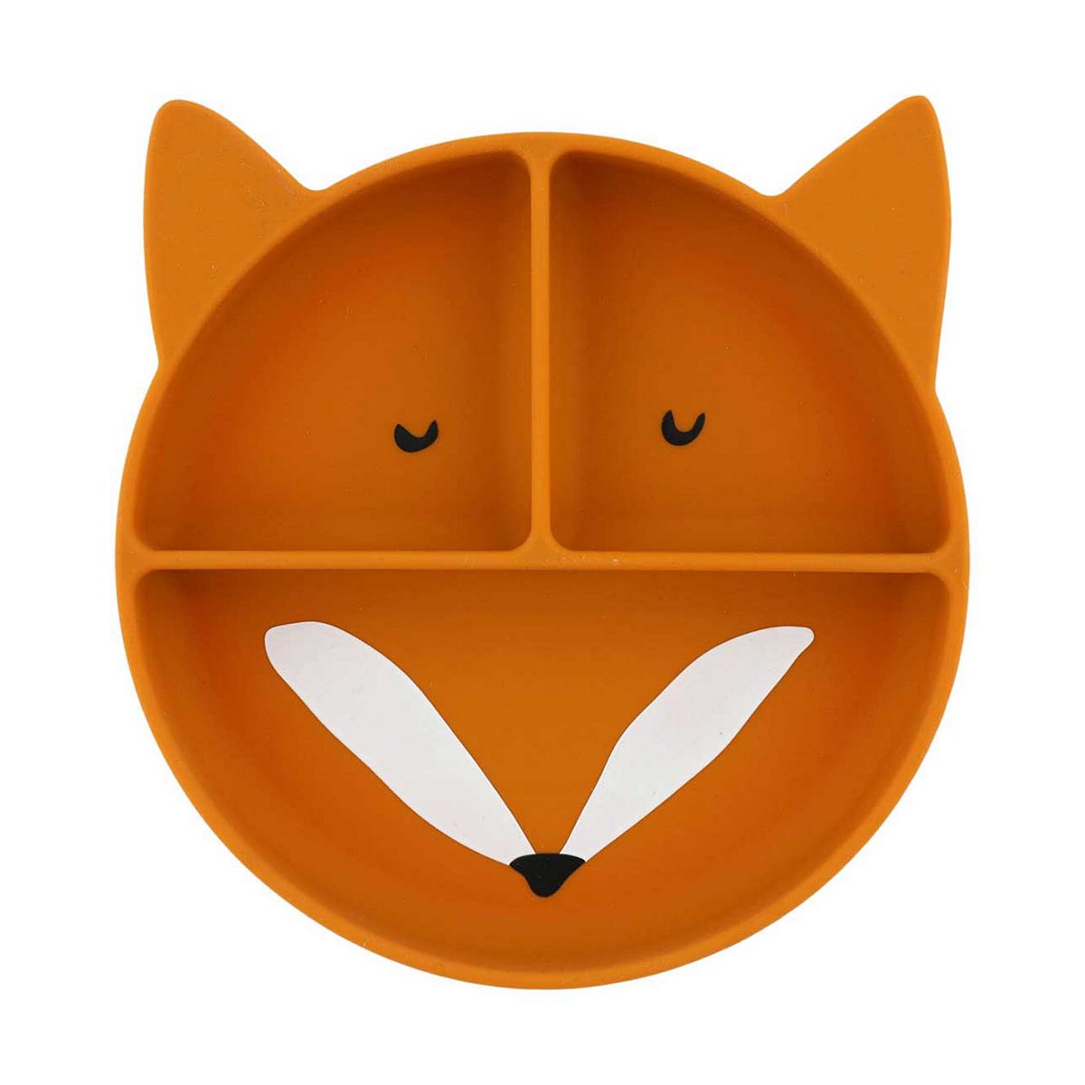 Trixie Silicone Divded Suction Plate Mr Fox
