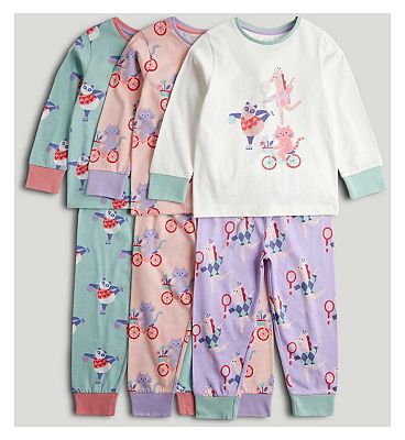 3 Pack Sporty Pyjamas 2-3 Years