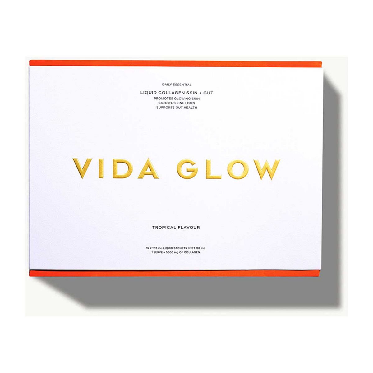 Vida Glow Liquid Collagen Skin And Gut Sachets 12.4Ml 15S