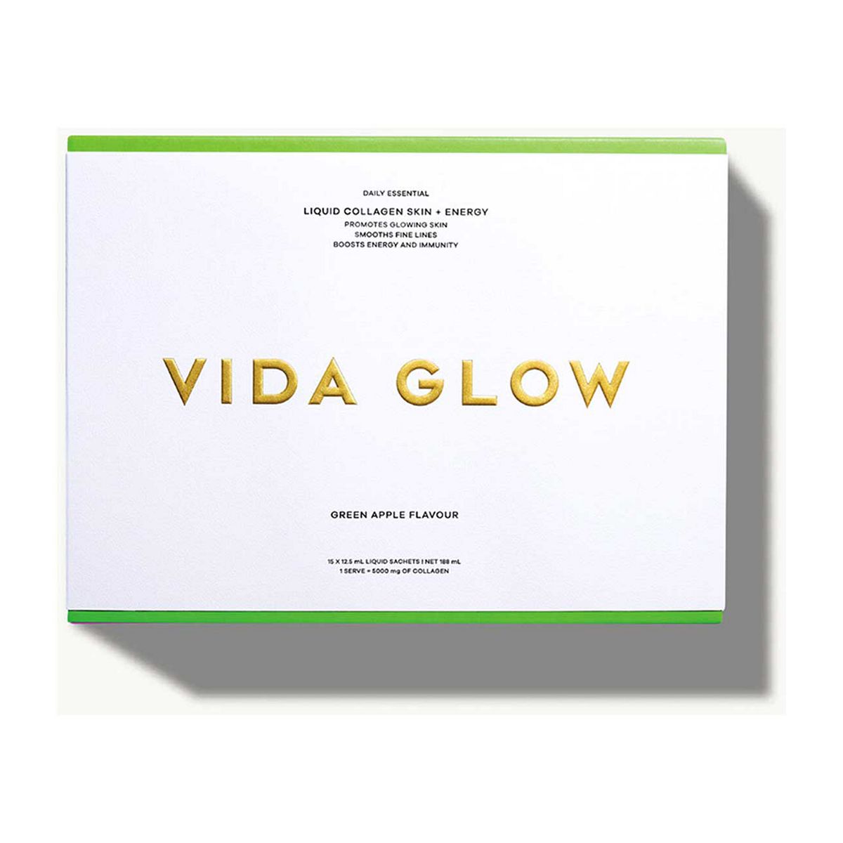 Vida Glow Liquid Collagen Skin And Energy Sachets 12.4Ml 15S