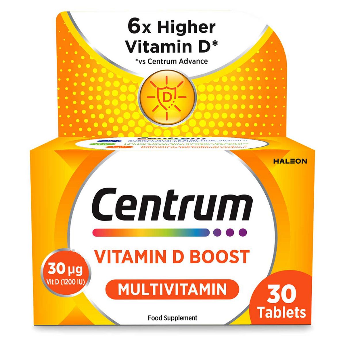 Centrum Vitamin D Boost Multivitamin Capsules 30S