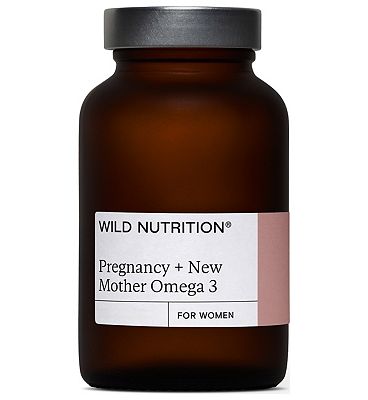 Wild Nutrition Pregnancy And New Mother Omega 3, 60 Capsules