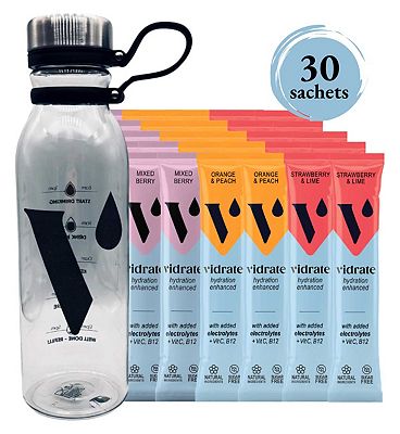 Click to view product details and reviews for Vidrate Natural Electrolyte Hydration Starter Pack.