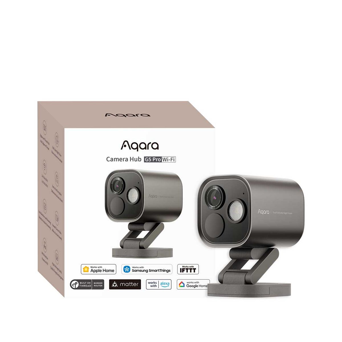 Aqara Camera Hub G5 Pro Wi-Fi Gray - 32Gb