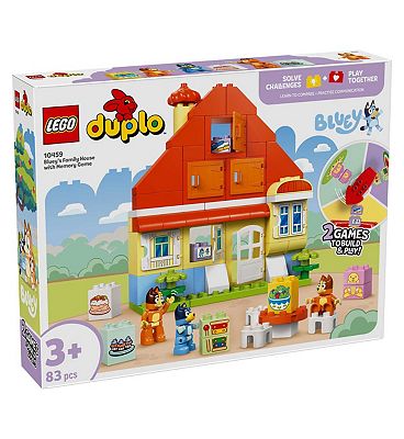 Lego Duplo Bluey Bluey's Family House With Memory Game