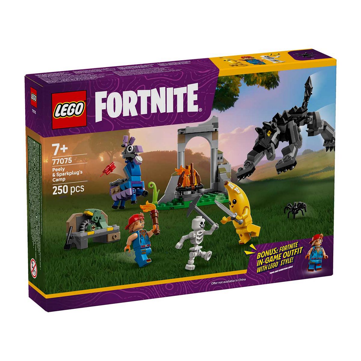 Lego Fortnite Peely & Sparkplug's Camp