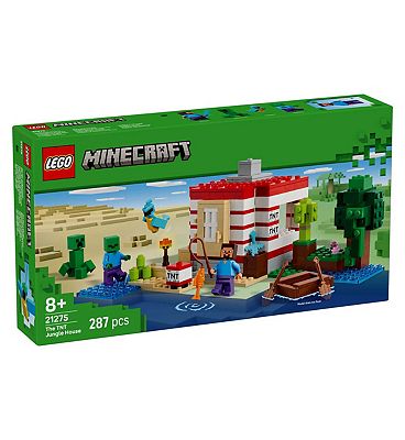 Lego Minecraft The Tnt Jungle House