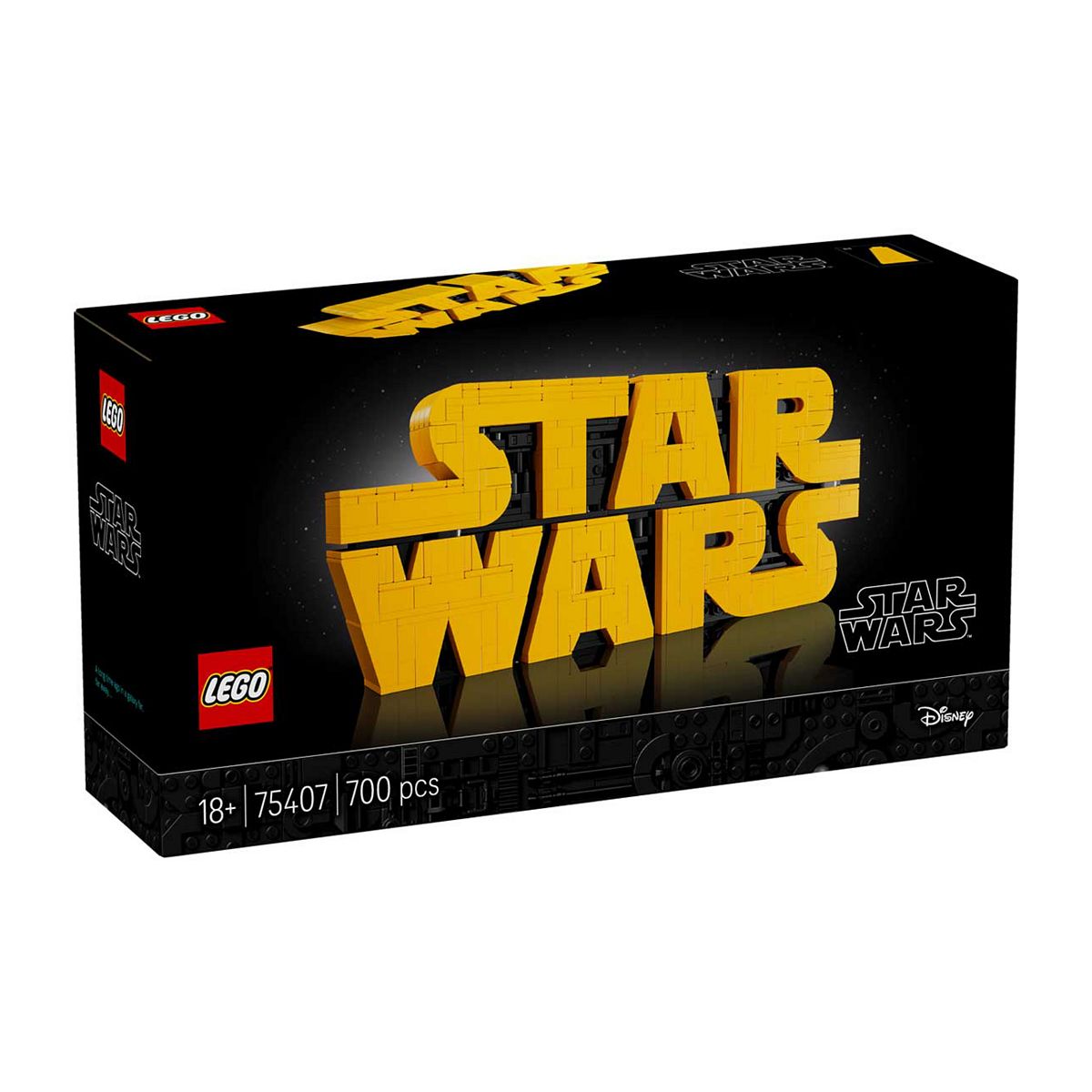 Lego Star Wars Brick-Built Logo