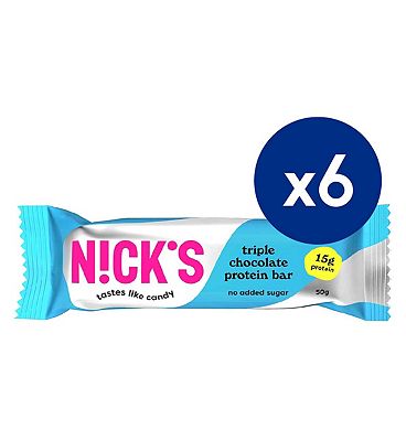 Nick's Protein Bar Triple Choc bundle