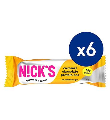 Nick's Protein Bar Caramel Choc bundle