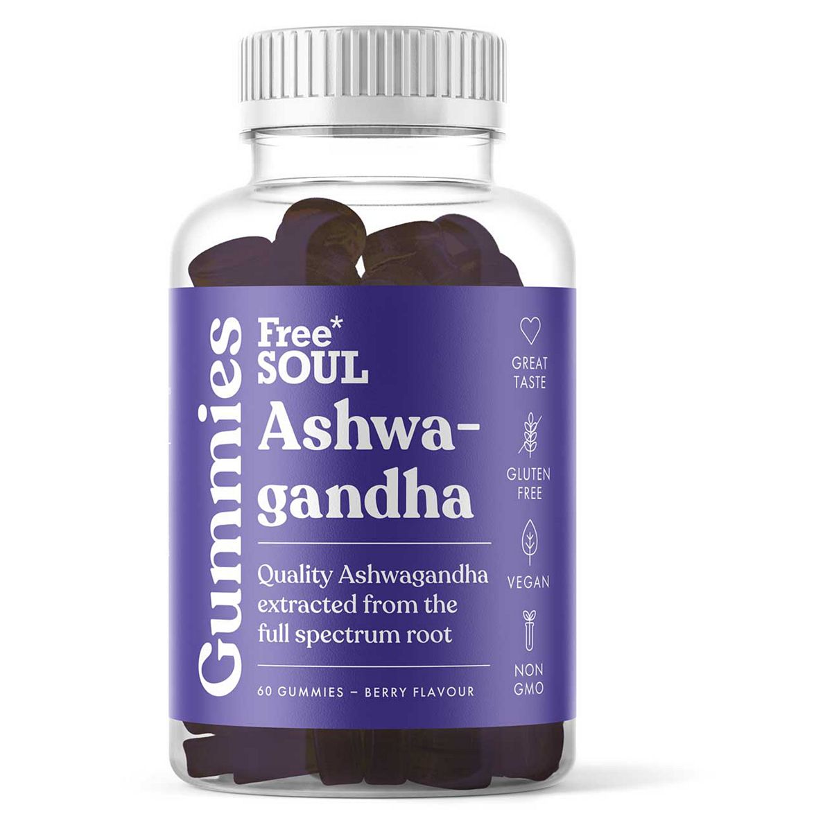 Free Soul Ashwagandha Gummies 60S