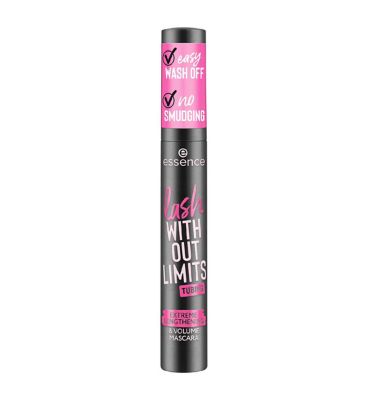 essence lash WITHOUT LIMITS TUBING Extreme Lengthening & Volume Mascara 04 Black Tubing 13ml