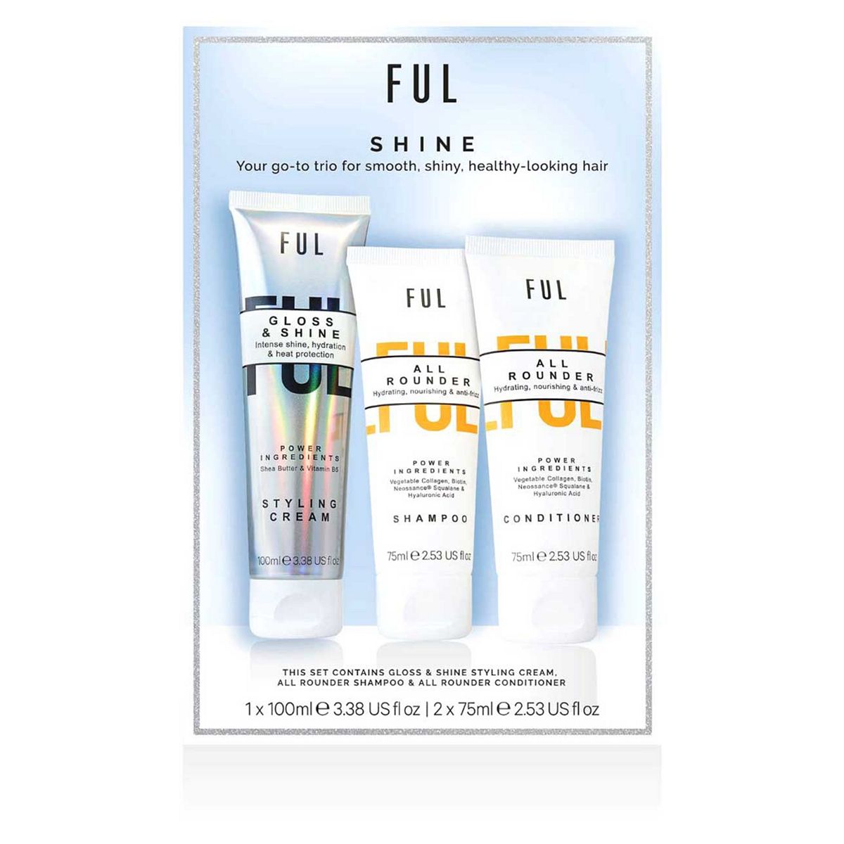FUL Shine Set – Smooth Shiny Healthy-Looking Hair