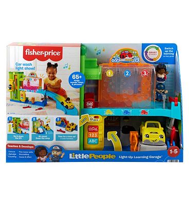 Mattel Fisher Price Little People Lightup Garage