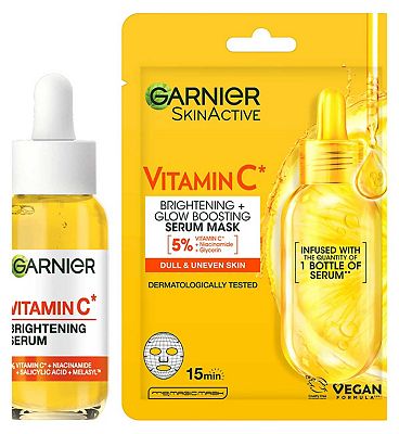 Garnier Vitamin C Glow Duo Bundle