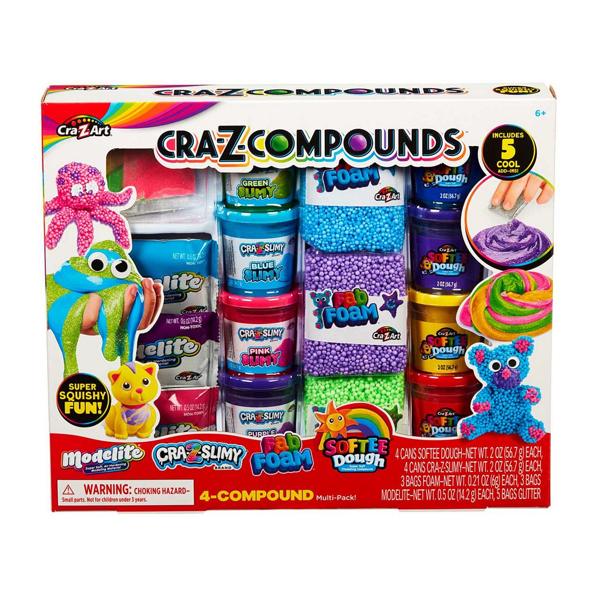 Cra Z Character Cra-Z-Slimy Cra-Z Compounds Set