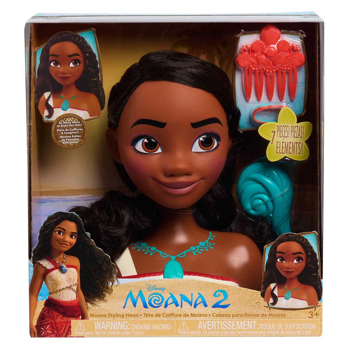 Disney Princess Just Play Styling Head Moana