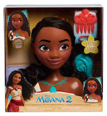 Just Play Disney Princess Styling Head Moana