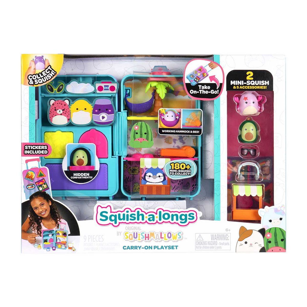 Squishmallows Jazwares Squishalongs Medium Playset