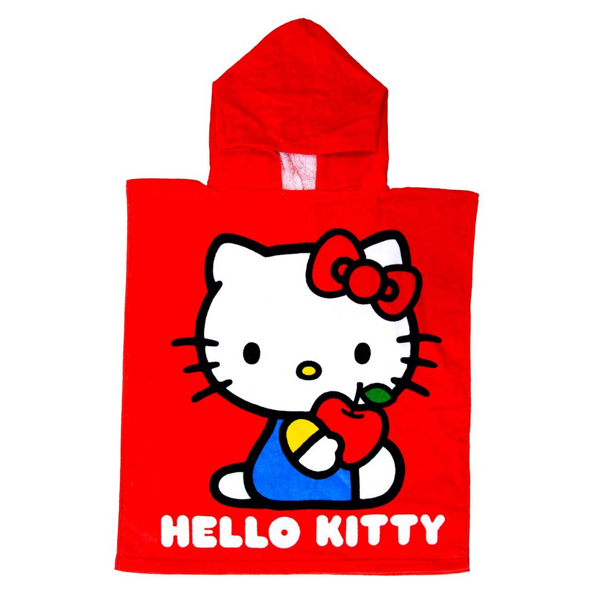 Hello Kitty Cheeky Cotton Poncho Towel