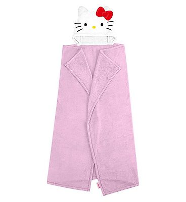 Hello Kitty Hello 3D Hooded Fleece Blanket