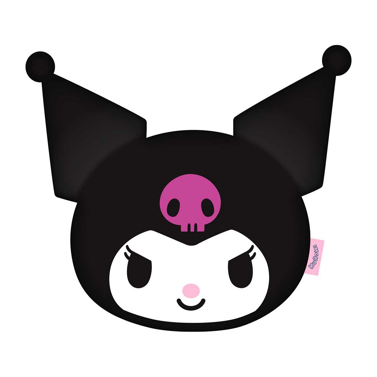 Hello Kitty Kuromi Shaped Cushion
