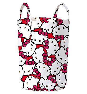 Hello Kitty Star Fabric Storage Hamper