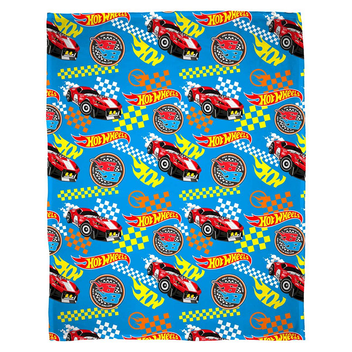Hot Wheels Hotwheels Flame Fleece Blanket