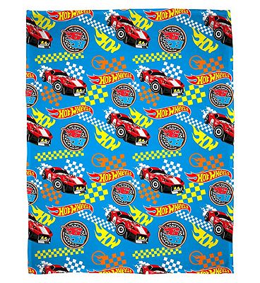 Hotwheels Flame Fleece Blanket