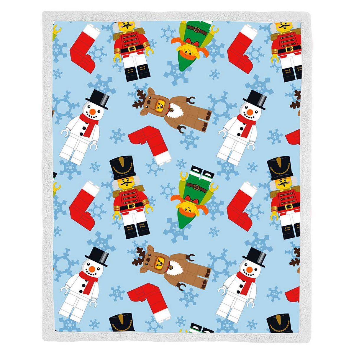Lego Jingles Sherpa Fleece Blanket