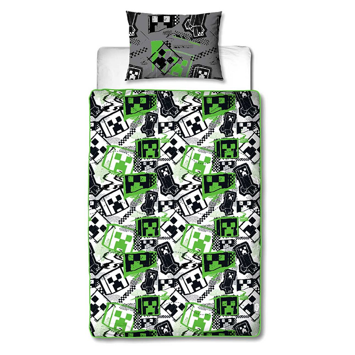 Minecraft Single Coverless Duvet Bedding Set