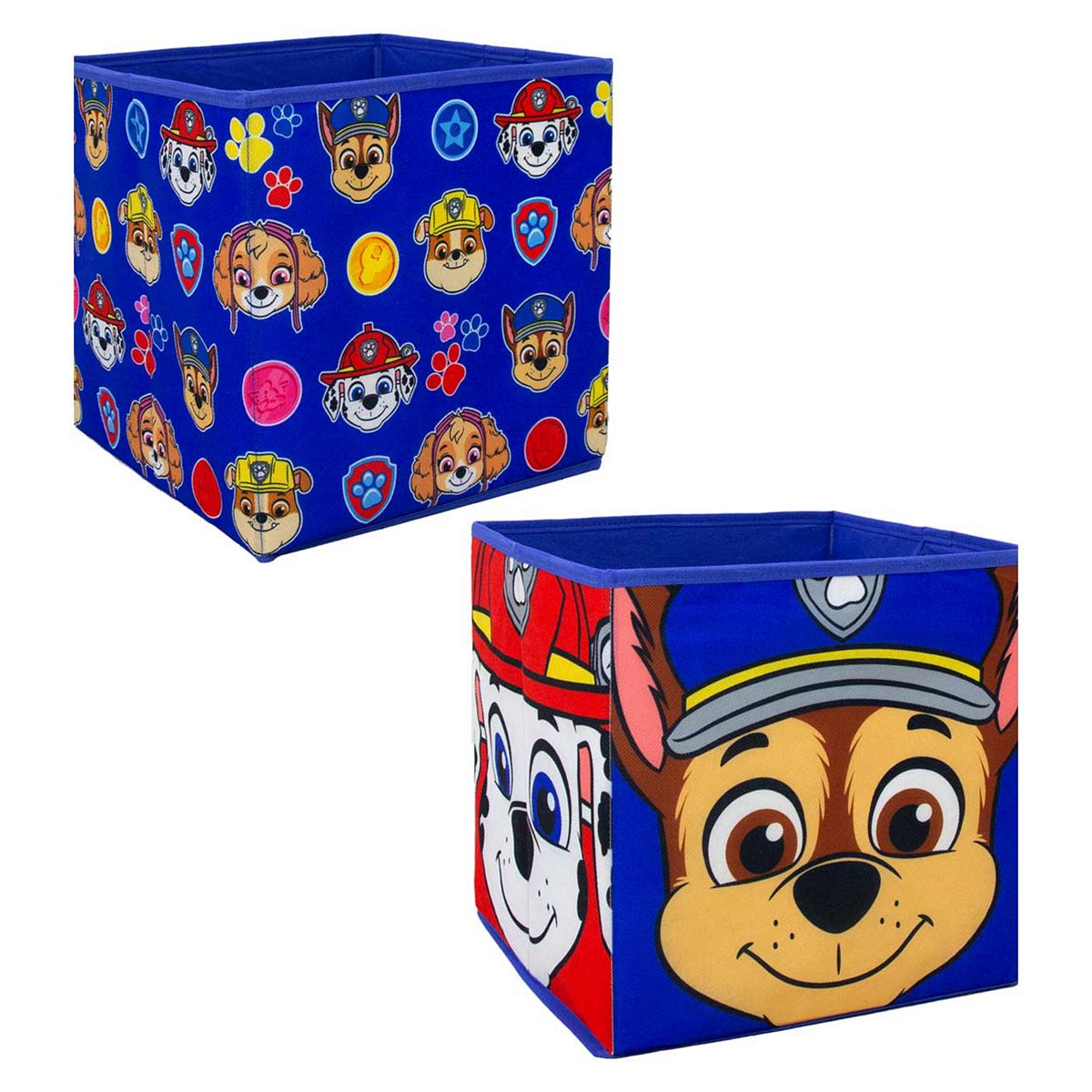 Paw Patrol Faces 2 Pack Storage Box