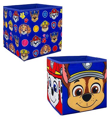 Paw Patrol Faces 2 Pack Storage Box