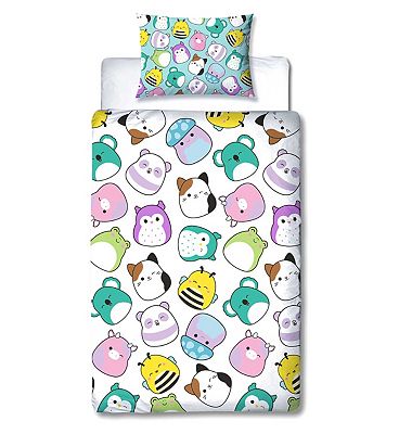 Squishmallows Happy Single Duvet Bedding Set