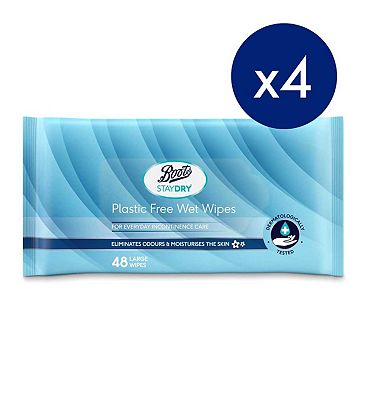 Click to view product details and reviews for Boots Staydry Wet Wipes 4 X 48 Pack Bundle.