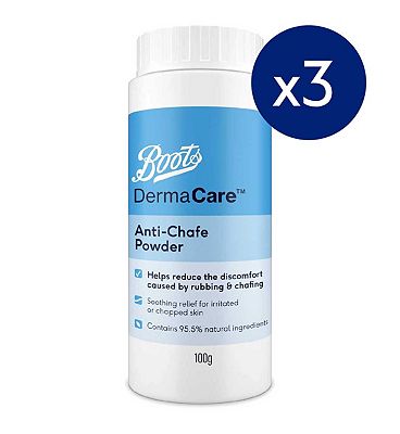 Click to view product details and reviews for Boots Dermacare Anti Chafe Powder 100g X3 Bundle.