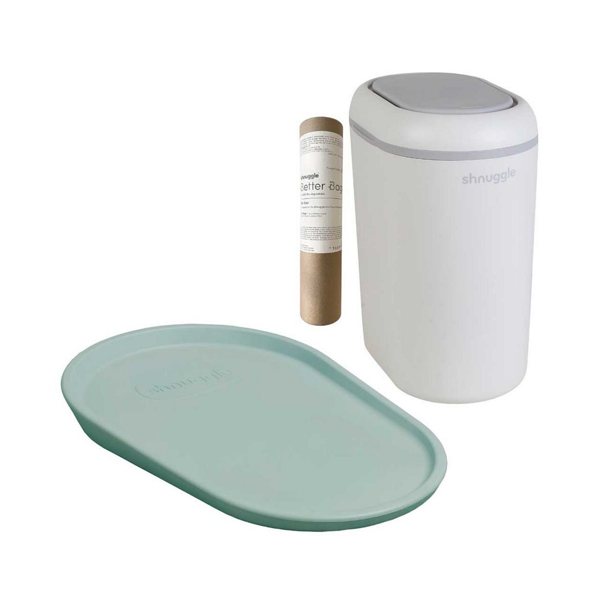 Shnuggle Changing & Nappy Care Bundle - Eucalyptus