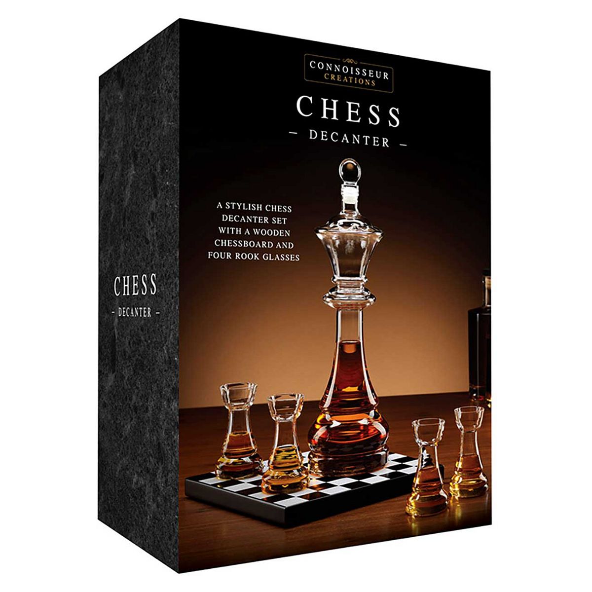 The Source Connoisseur Creations Chess Decanter Set