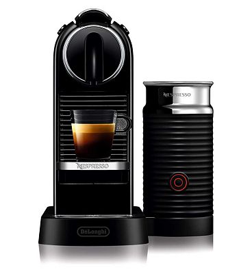DeLonghi De'longhi Nespresso Citiz & Aeroccino Black