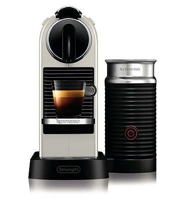 DeLonghi De'longhi Nespresso Citiz & Aeroccino White