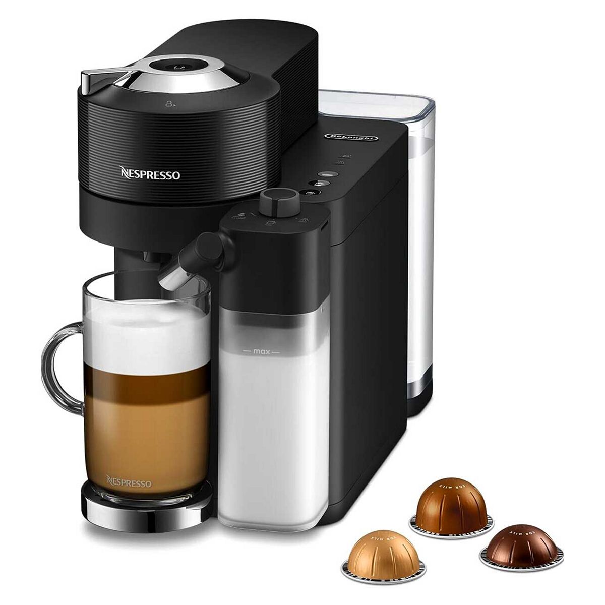 Delonghi De'longhi Nespresso Vertuo Lattissima Black