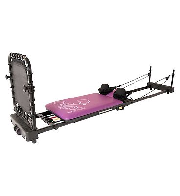 AeroPilates Reformer 435 Plus with Flared Foot Bar - Purple