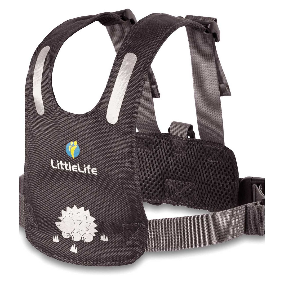 Littlelife Toddler Safety Reins Grey With Detachable Rein