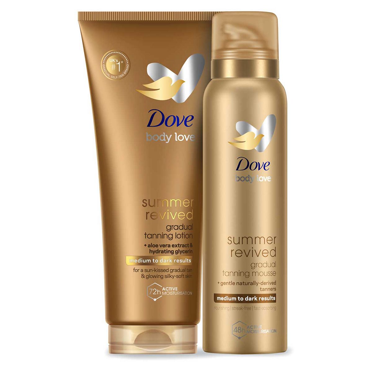 Dove Summer Revived Lotion & Mouse Duo